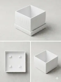 0.2mm layer, 2 walls, 15% infill, PLA (P1S/A1) Bordure 5 mm