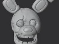 spring bonnie cosplay mask :)