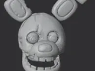 spring bonnie cosplay mask :)