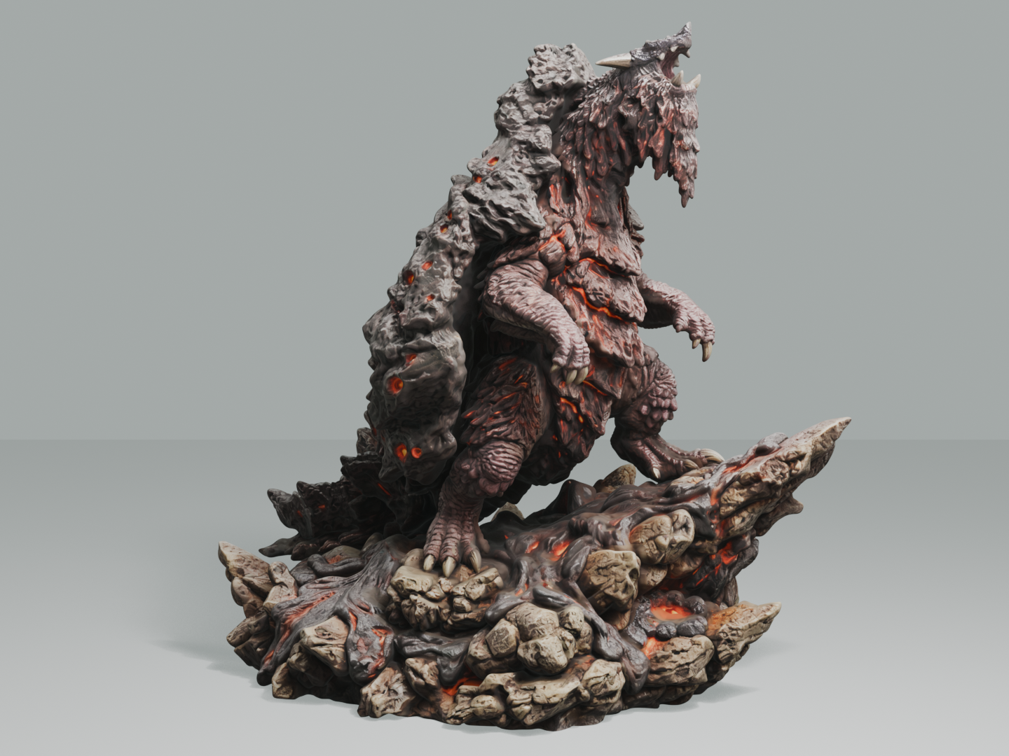 Zorah Magdaros - Monster Hunter Diorama #059 - 1