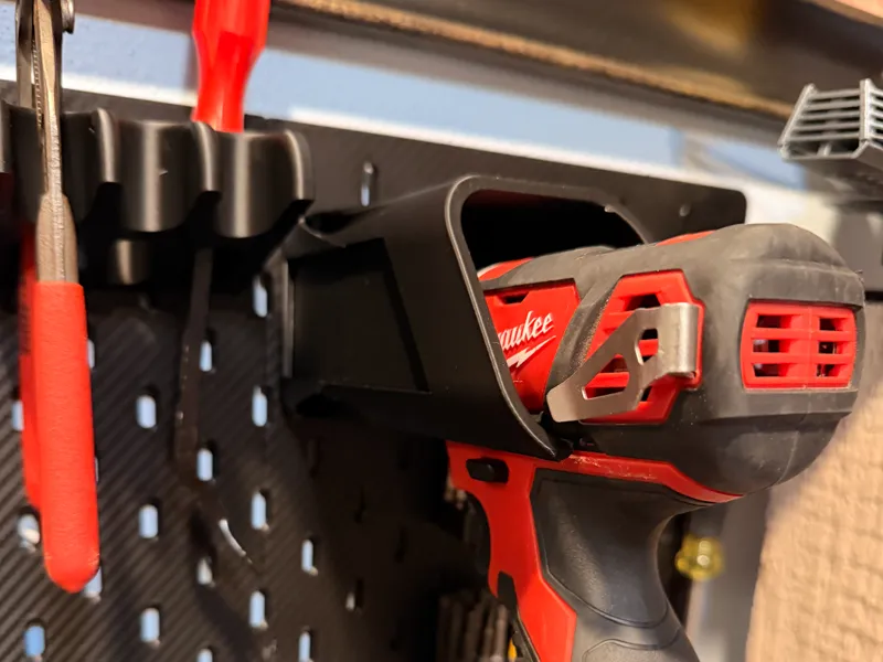 Mini Drill Mount with Skadis Pegs