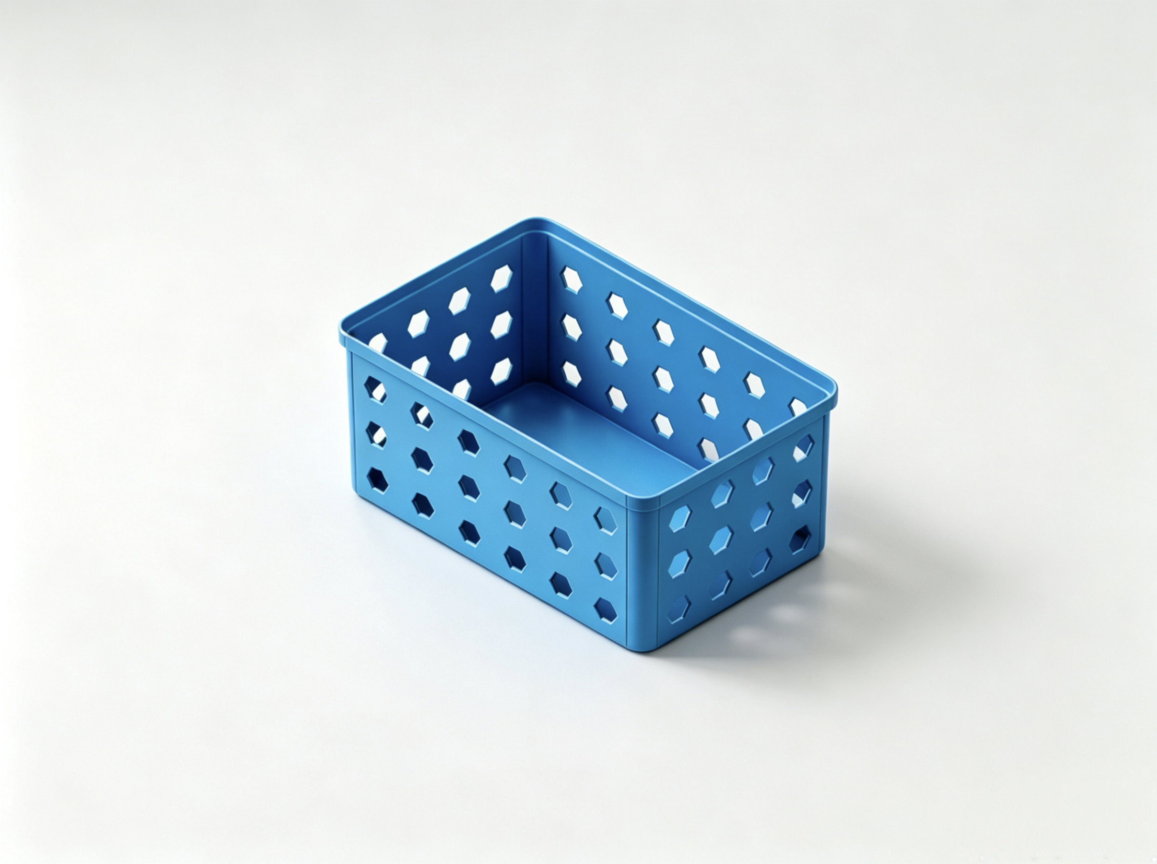 Miniatura 1 do modelo 3D 堆叠收纳盒，镂空省料，可定制，多种型号