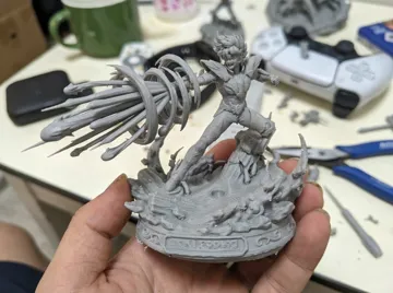 Modelo para impresión 3D: SEIYA PEGASO — vista de referencia 3