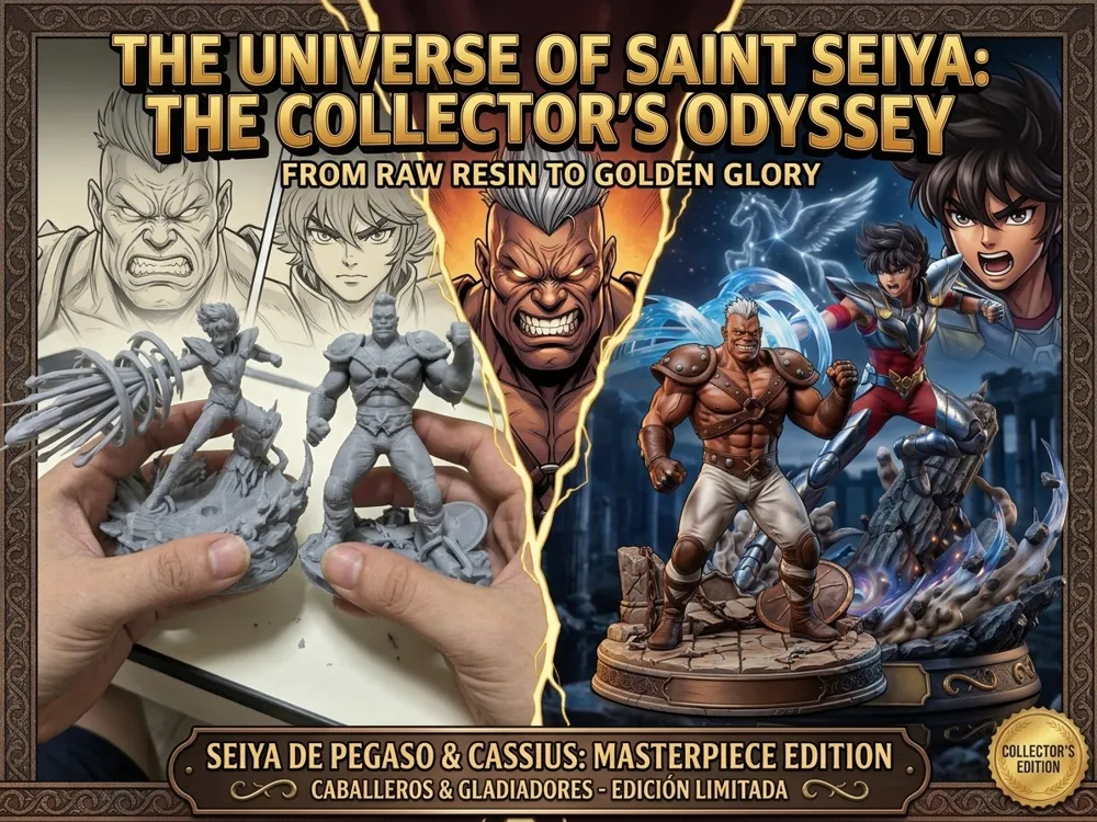 Modelo para impresión 3D: SEIYA PEGASO. Referencia del modelo original.
