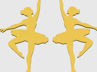 Silouette Ballerina