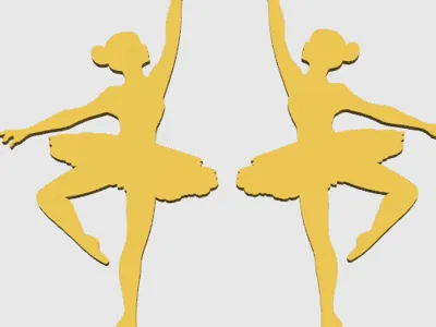 Silouette Ballerina