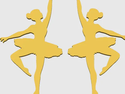 Silouette Ballerina