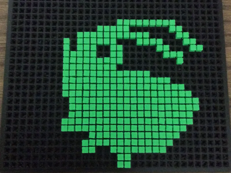 Grounded Aphid Pixel Puzzle