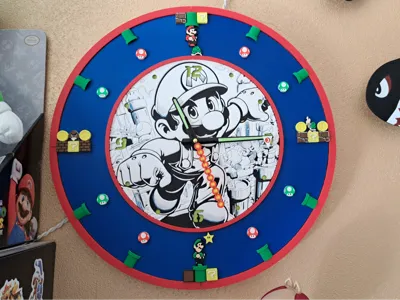 FRAME FOR MARIO CLOCK 24CM
