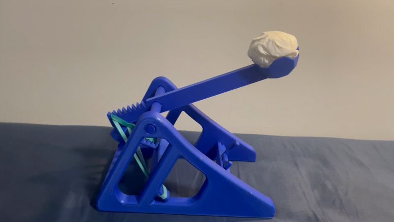 Snow Catapult Kit-Card (Adjustable Release Angle)