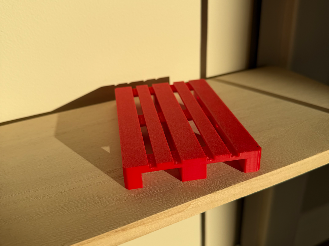 Euro pallet 1:10 scale model