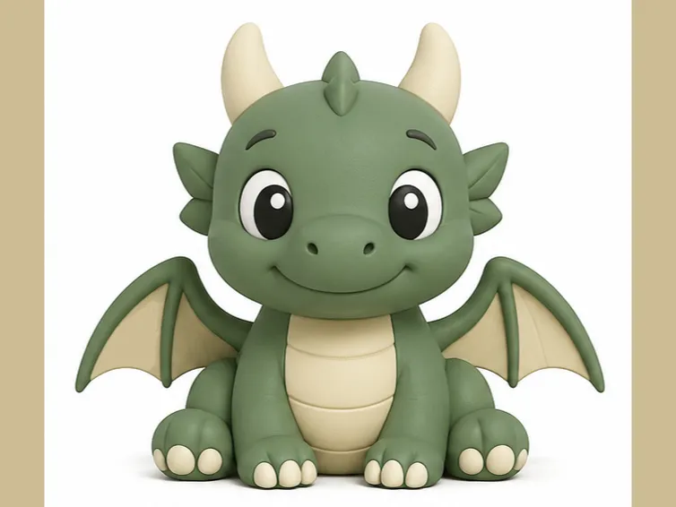 Cute Baby Dragon