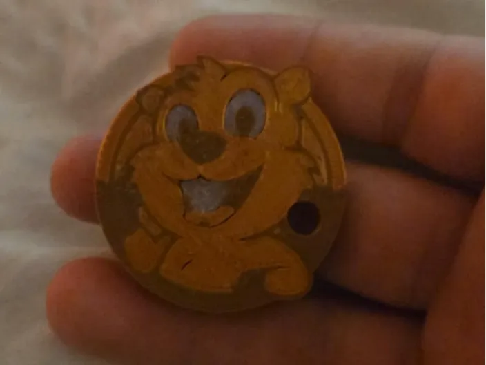Beaver keychain
