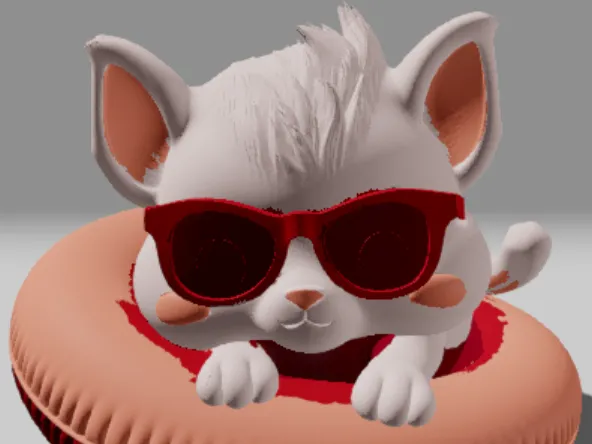 figurine of cat