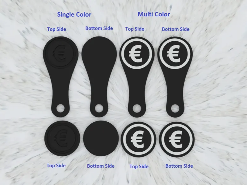 Shopping Cart Coin Euro / Einkaufswagenchip Euro 