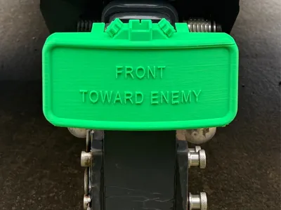 Claymore mine with triple holes for B&W 2 in hitch