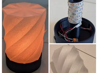 Lampe Twisted