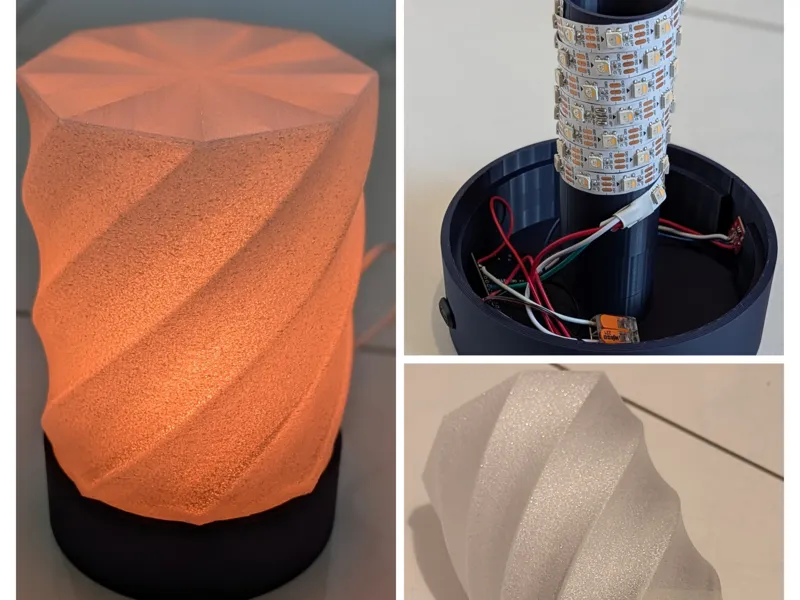 Lampe Twisted