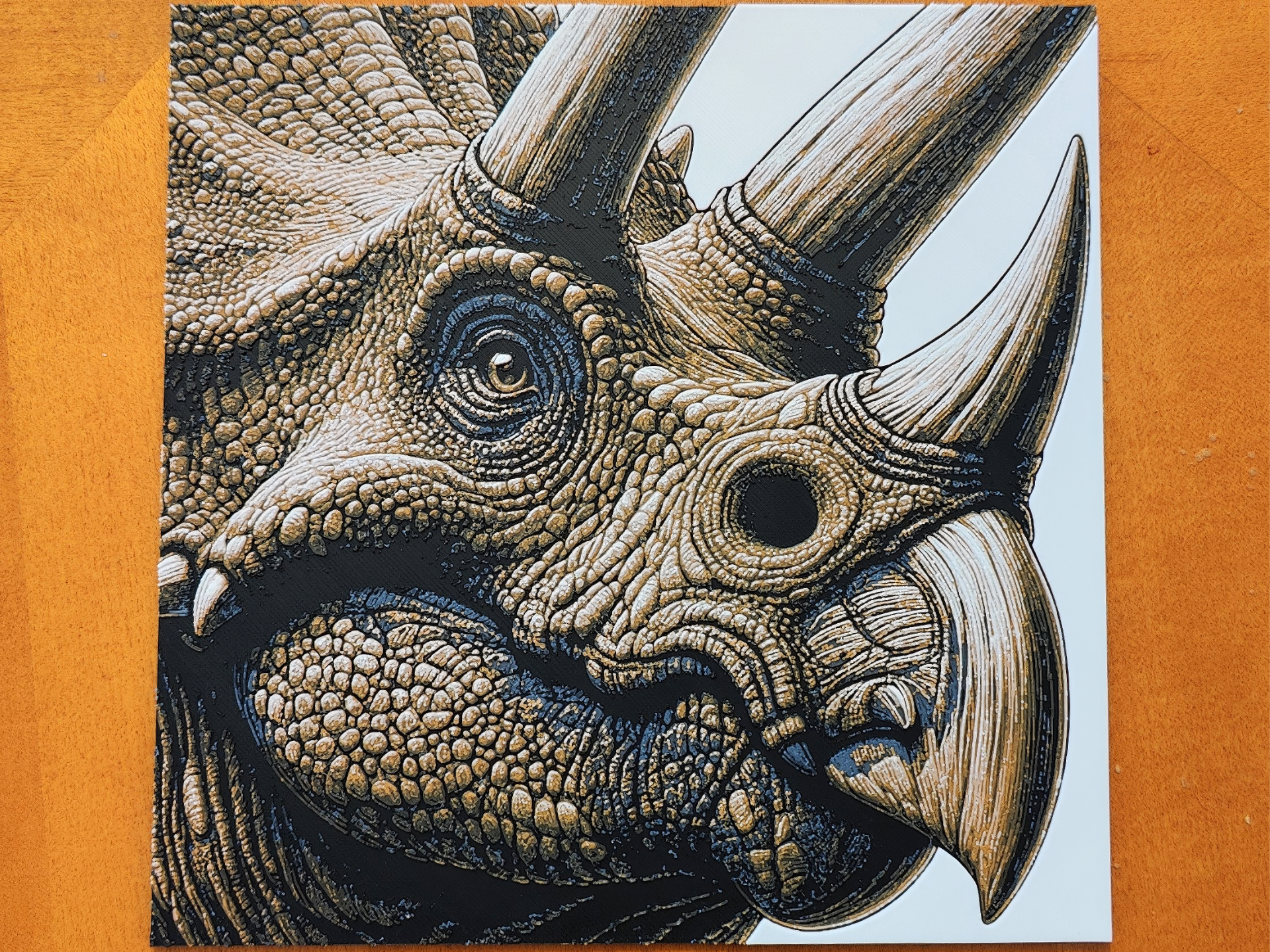 Triceratops - Dinosaur - Hueforge
