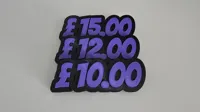 GBP (£) Edition l 0.2mm layer, 2 walls, 12% infill