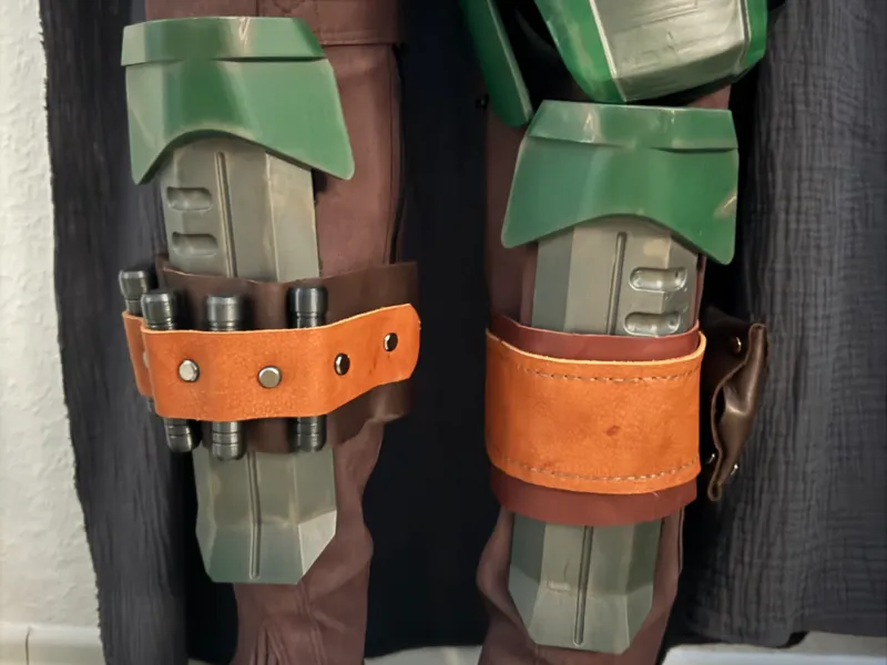 Mandalorian shin armor