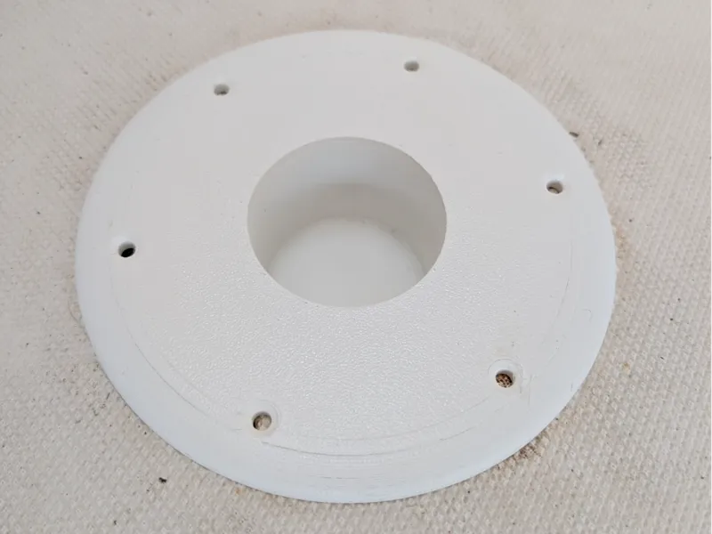 Recessed Table Pedestal Base for Boats