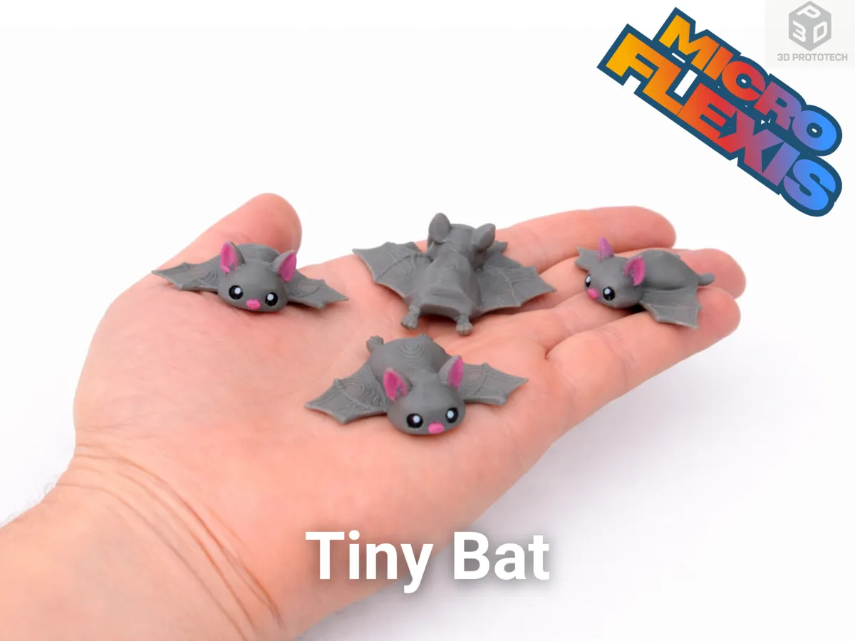 Tiny Bat - Free 3D Print Model - MakerWorld