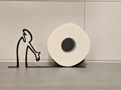 Roll? Really? (Toilet Paper Holder)