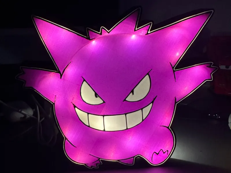 Gengar Style Light box