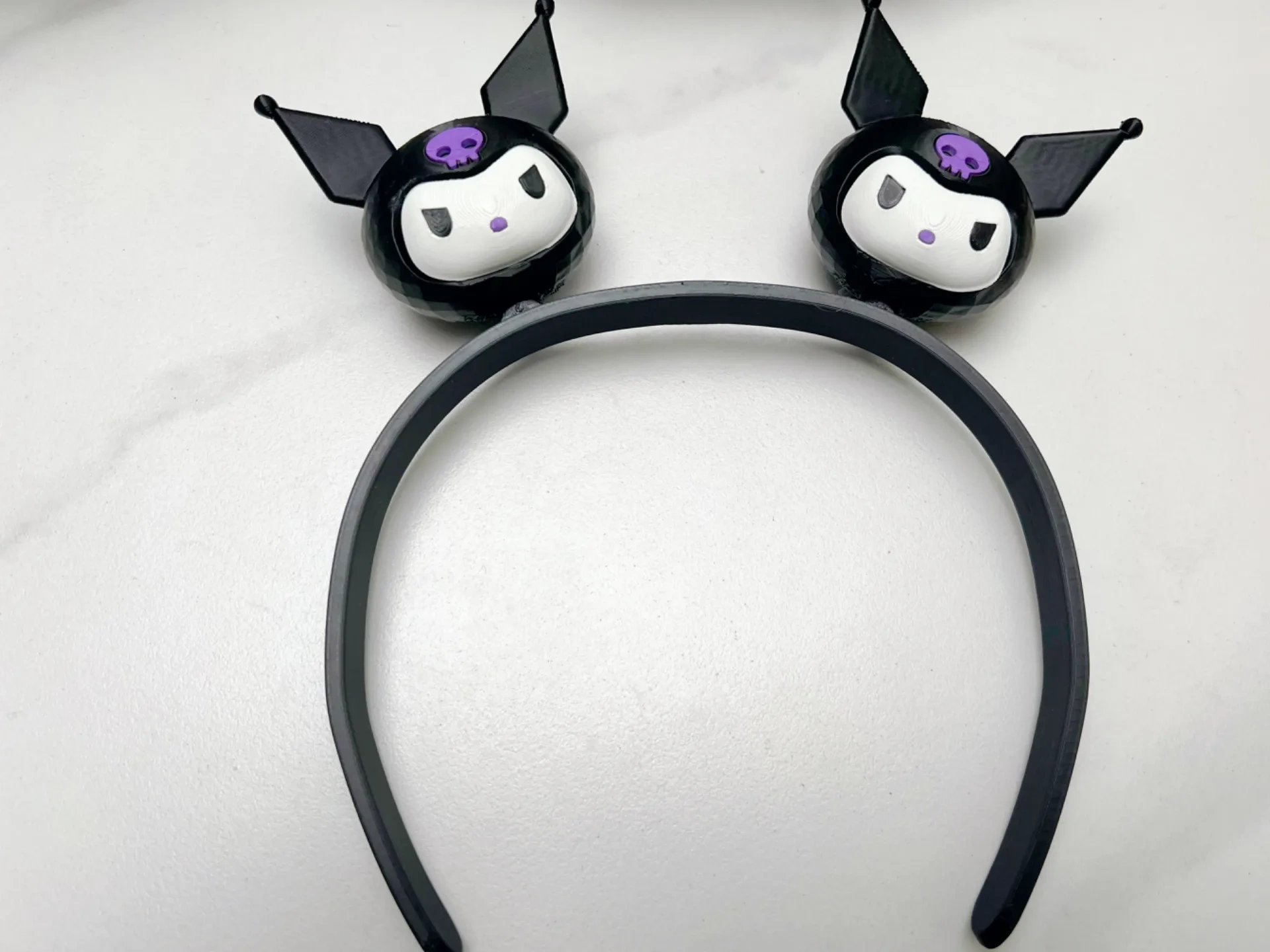 Miniatura 1 do modelo 3D 酷洛米头箍(库洛米/Kuromi)