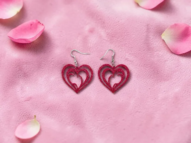 Fluid love earrings