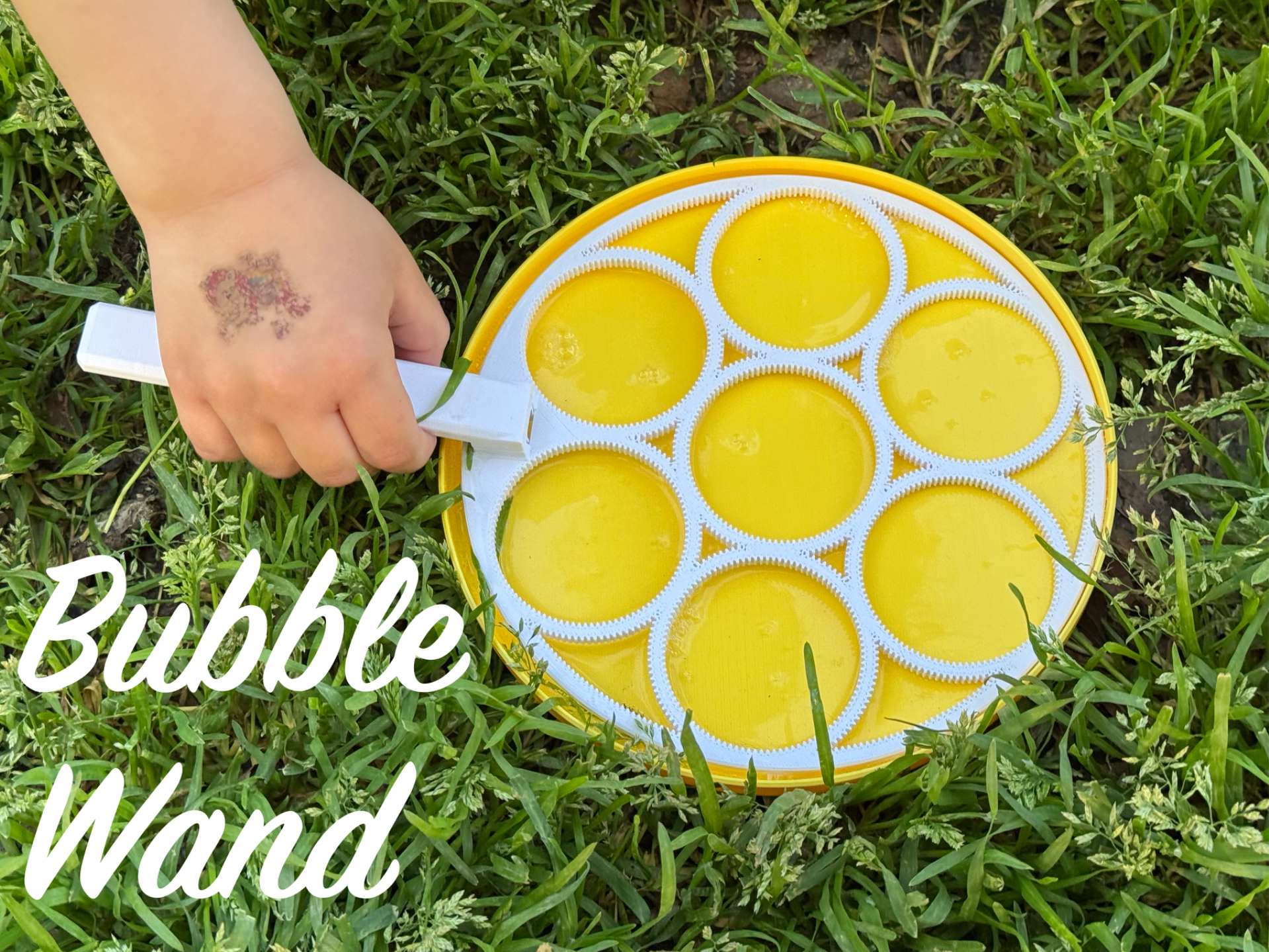 Outdoor Bubble Wand