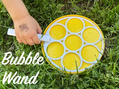 Outdoor Bubble Wand