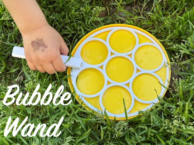 Outdoor Bubble Wand