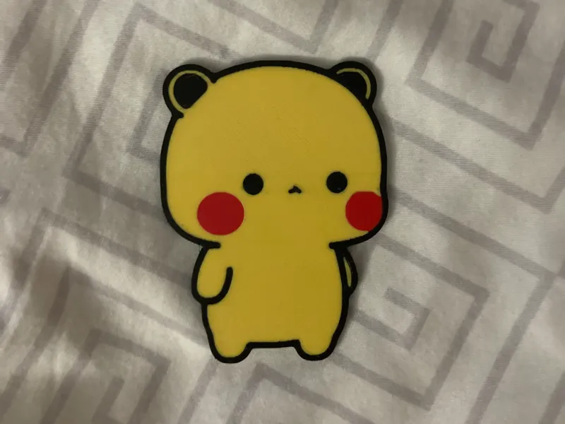 Cute bear keychain