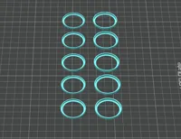 5 TOKENS, 0.08mm layer, 2 walls, 15% infill