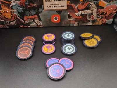 Arcs board game - resource token protector