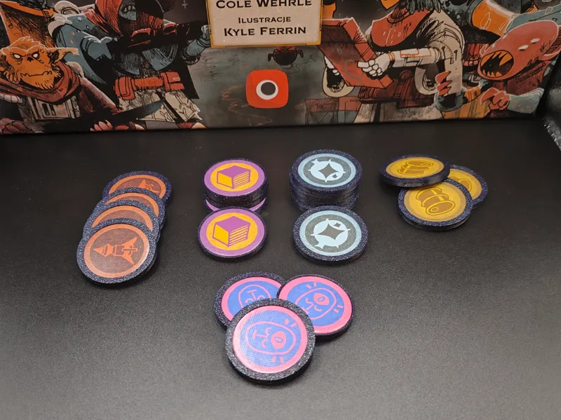 Arcs board game - resource token protector