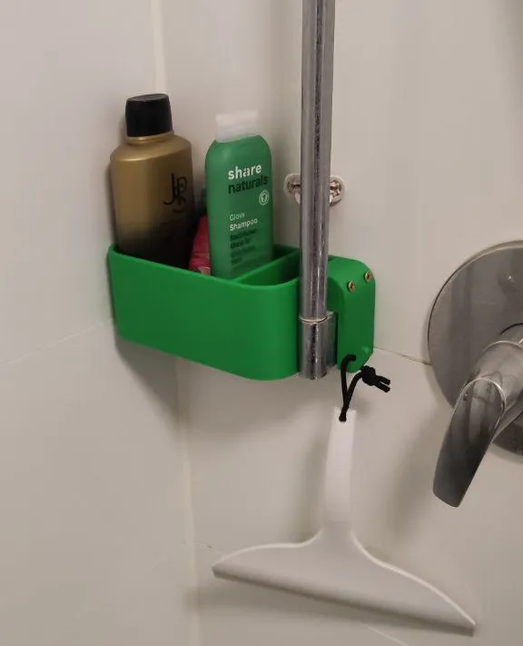 Shower Organizer without drilling holes