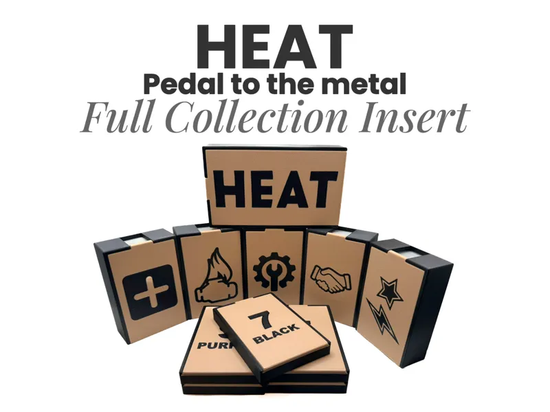 HEAT - Pedal to the Metal Insert with 4 extensions