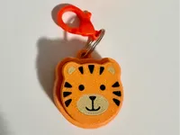 tiger clicker keychain