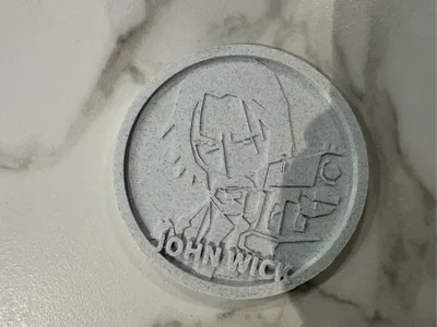 JOHN WICK Coaster
