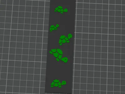 turtle bookmark