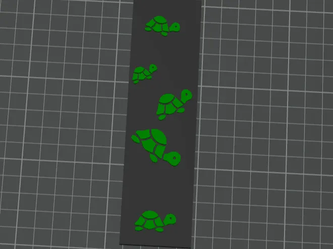 turtle bookmark