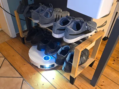 Robot Vacuum Shoe Rack Riser 82mm