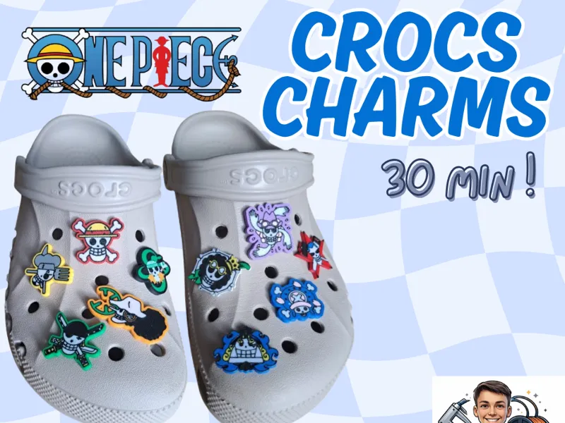 Crocs Charms Jibbitz One Piece Collection