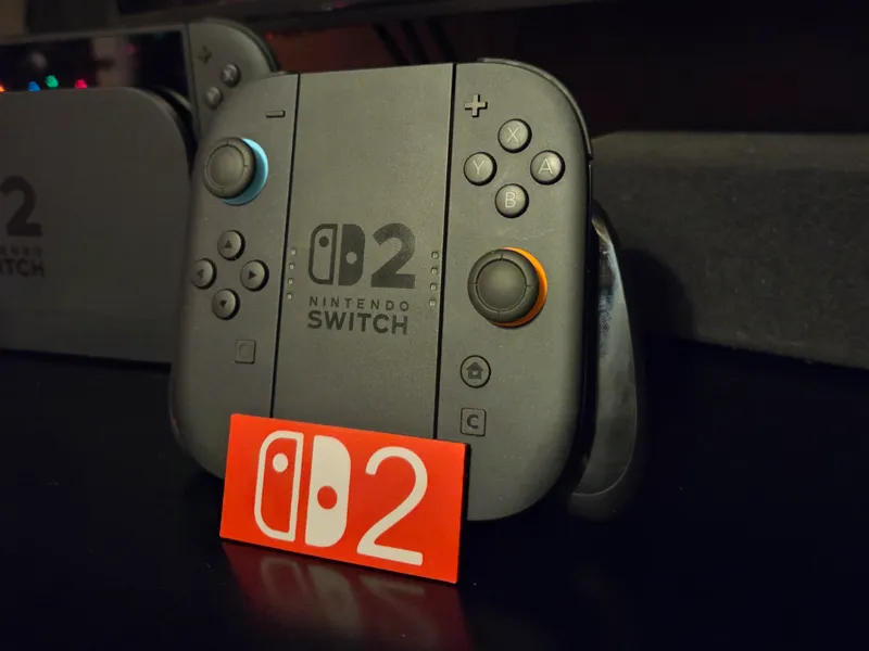 Switch 2 Joycon Controller Comfort Grip Stand