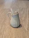 Wicker Toothpick Holder
