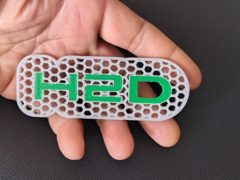 H2D Keychain – AMS Optional, Works on Any Printer