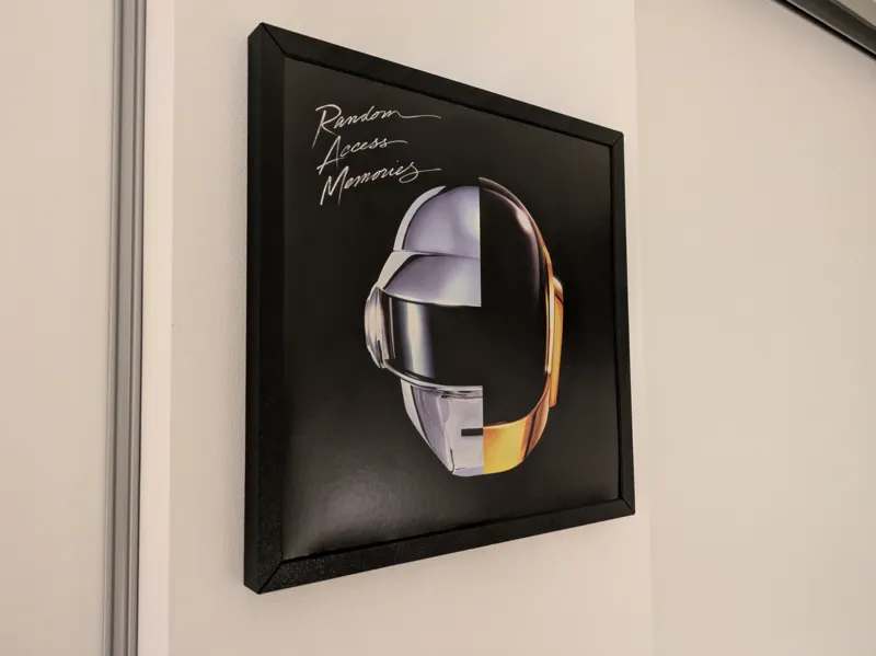 Minimalist LP Vinyl Record Wall Frame